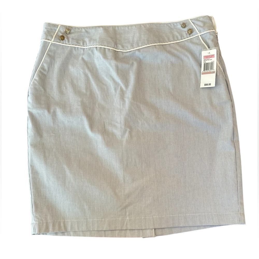 Vineyard Vines Light Gray Pencil Skirt